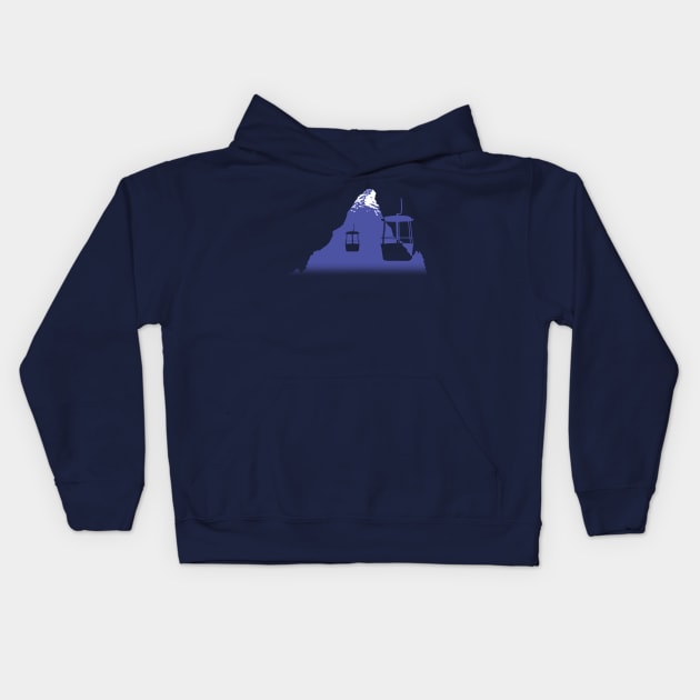 Sky Buckets in Flight Kids Hoodie by Chriscut